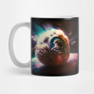 Exploring the Galaxy with a Furry Friend - Cosmic Cuties #1 Mug